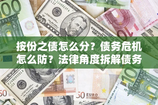 北京按份之债怎么分？债务危机怎么防？法律角度拆解债务分配与风险自保指南