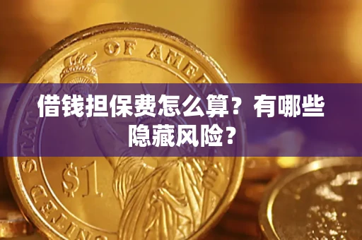 北京借钱担保费怎么算？有哪些隐藏风险？