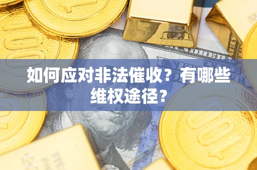 北京如何应对非法催收？有哪些维权途径？