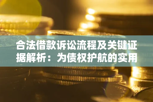 北京合法借款诉讼流程及关键证据解析：为债权护航的实用指南
