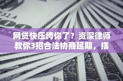 北京网贷快压垮你了？资深律师教你3招合法协商延期，摆脱暴力催收！