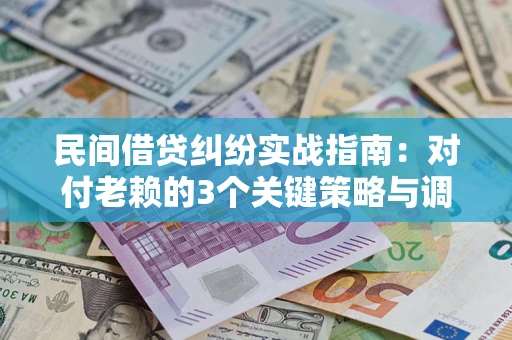北京民间借贷纠纷实战指南：对付老赖的3个关键策略与调解盲区解析