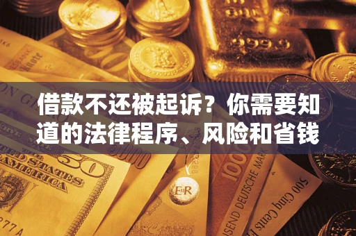 北京借款不还被起诉？你需要知道的法律程序、风险和省钱技巧
